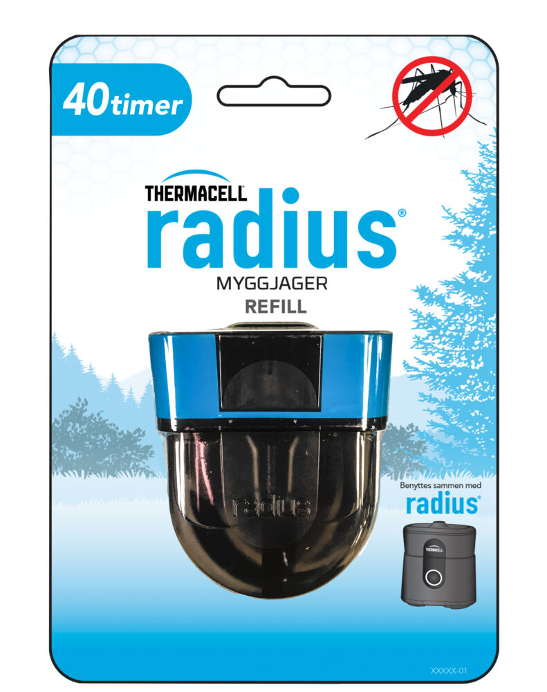 Produkt miniatyrebild Thermacell refill til E55/Radius myggjager