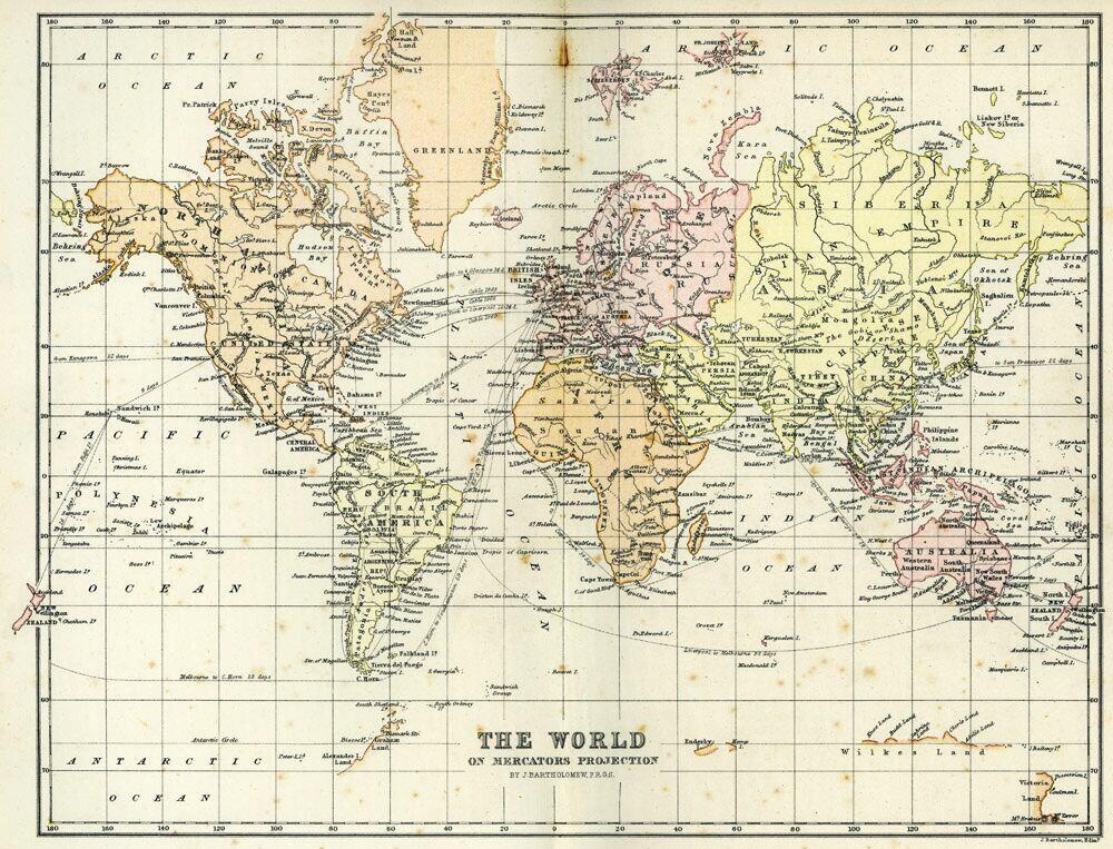 Produkt miniatyrebild Huntonit Designpanel The World