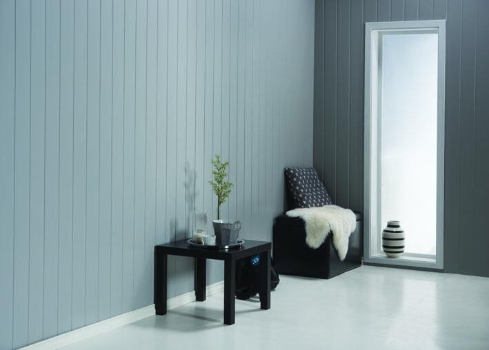 Produkt miniatyrebild Huntonit veggplate Skygge Mist