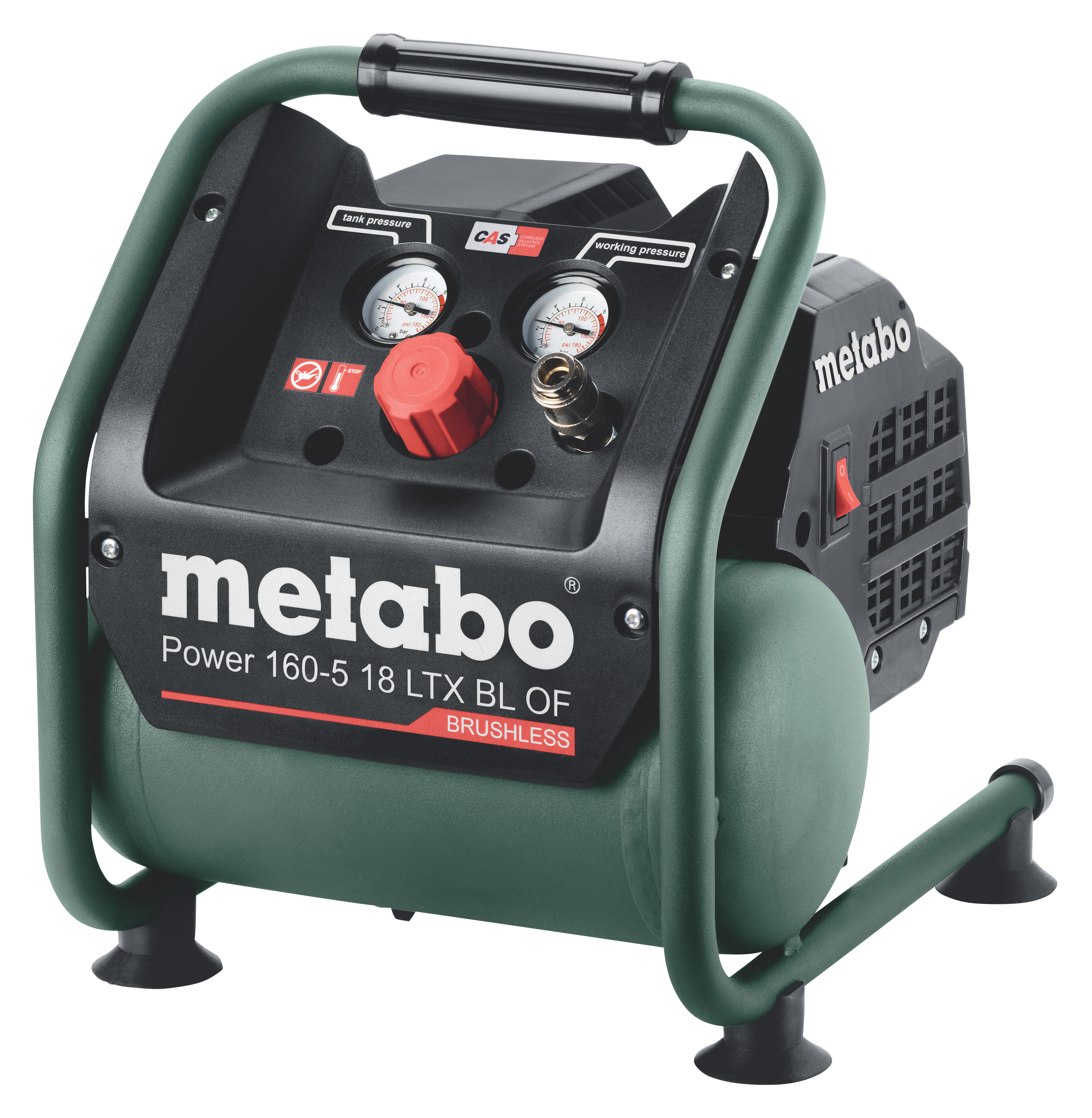 Produkt miniatyrebild Metabo Power 160-5 18 LTX BL OF kompressor