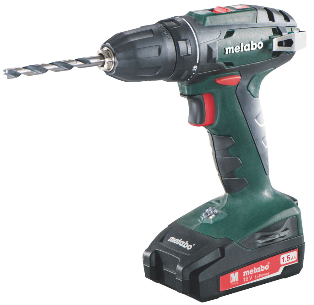 Produkt miniatyrebild Metabo BS 18 drill m/batterier