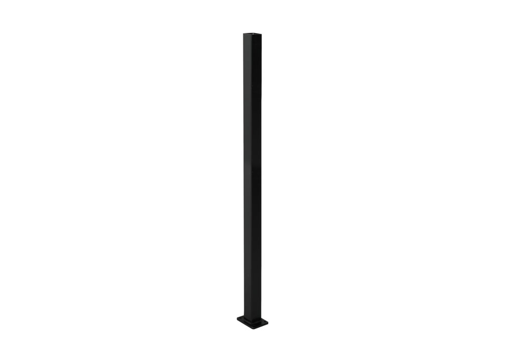 Aluminium stolpe m/hatt 152 cm