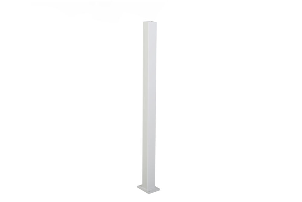 Aluminium stolpe m/hatt 92 cm
