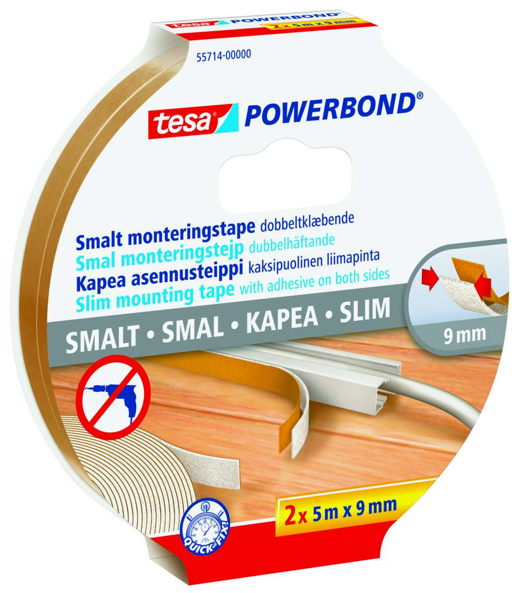 9 Mm Extra Starkes Klebeband - Doppelseitig, 10 Meter