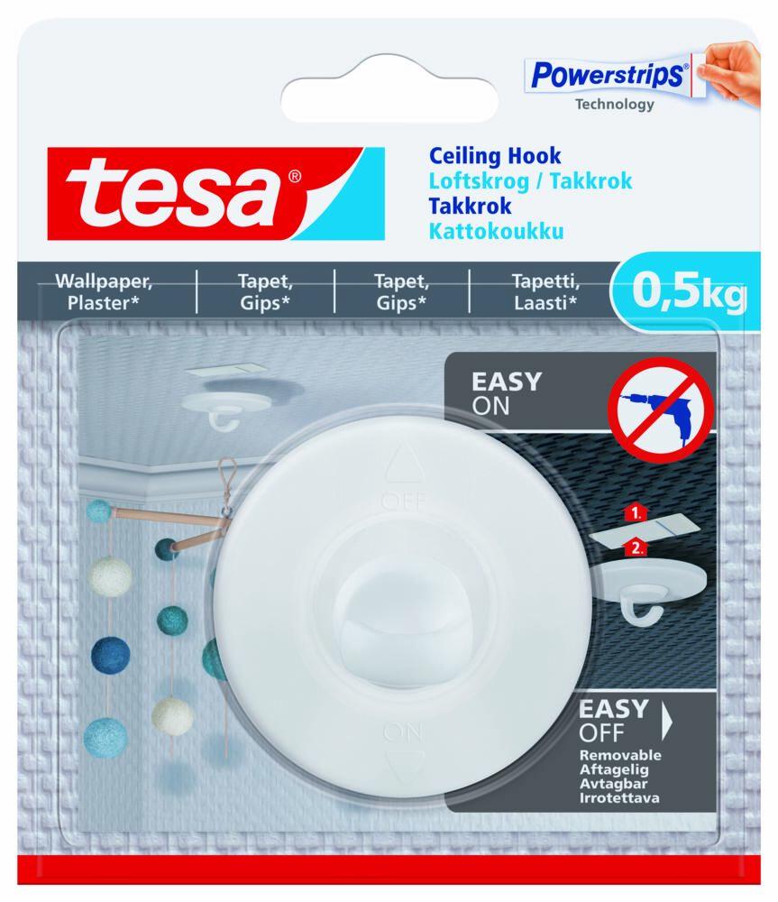 Tesa Takkrok for tapet og gips 1x0,5kg