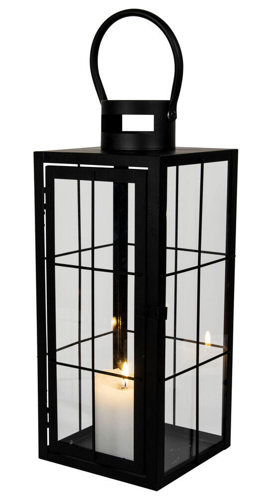 Produkt miniatyrebild Metall lyktesett, 2 lykter