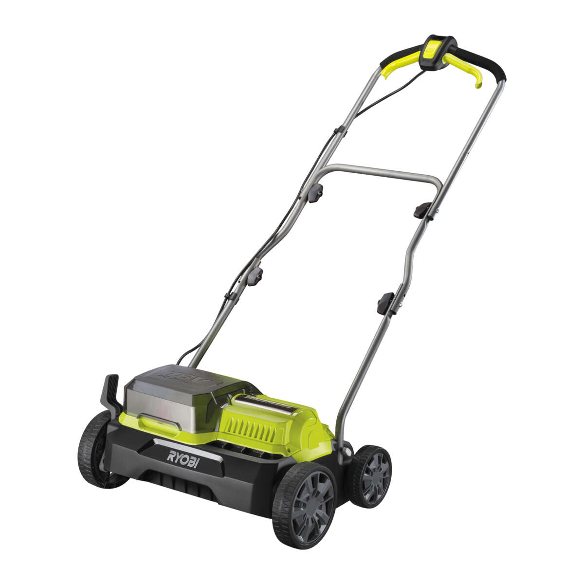 Ryobi One+ RY18SFX35A-0 - Aerator/scarifier-kombinasjon - trådløs - 18 V - uten batteri, ingen lader - 35 cm - 9 kg - Uten batteri og opplader