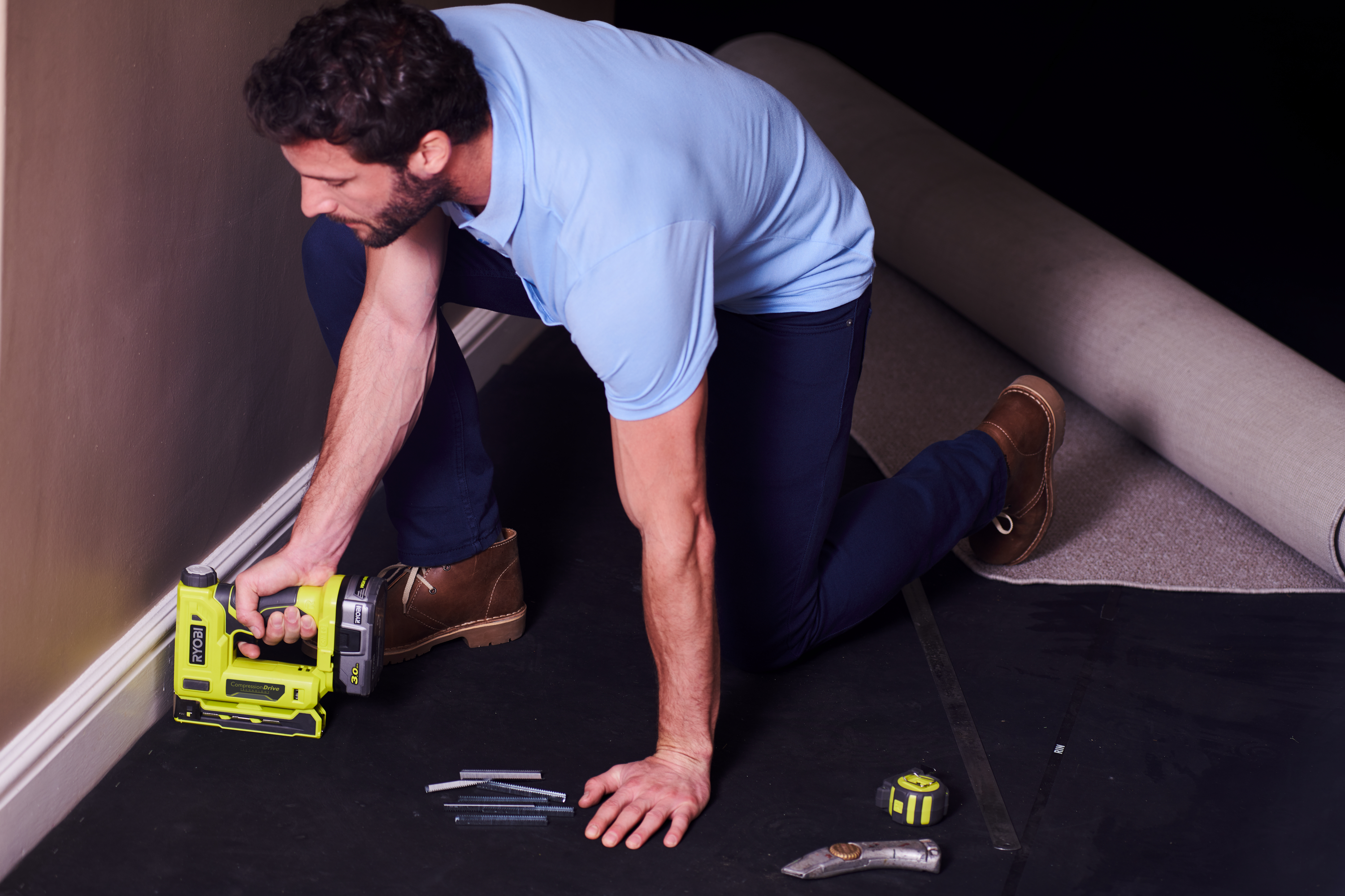 Ryobi One+ R18st50-0 - Stiftepistol - Trådløs - Uten Batteri - 18 V - Solo