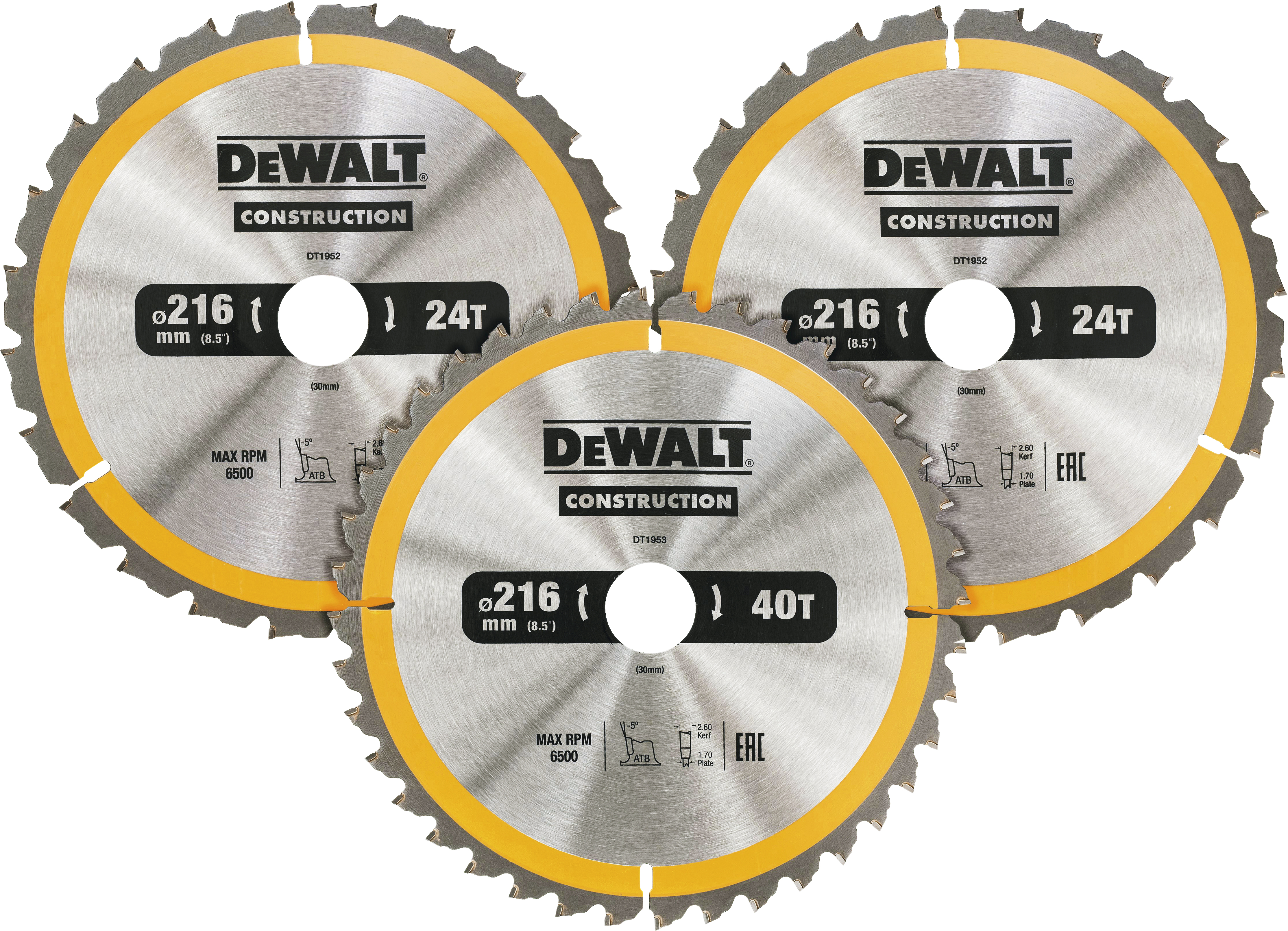 Produkt miniatyrebild DeWALT DT1962 sagbladsett