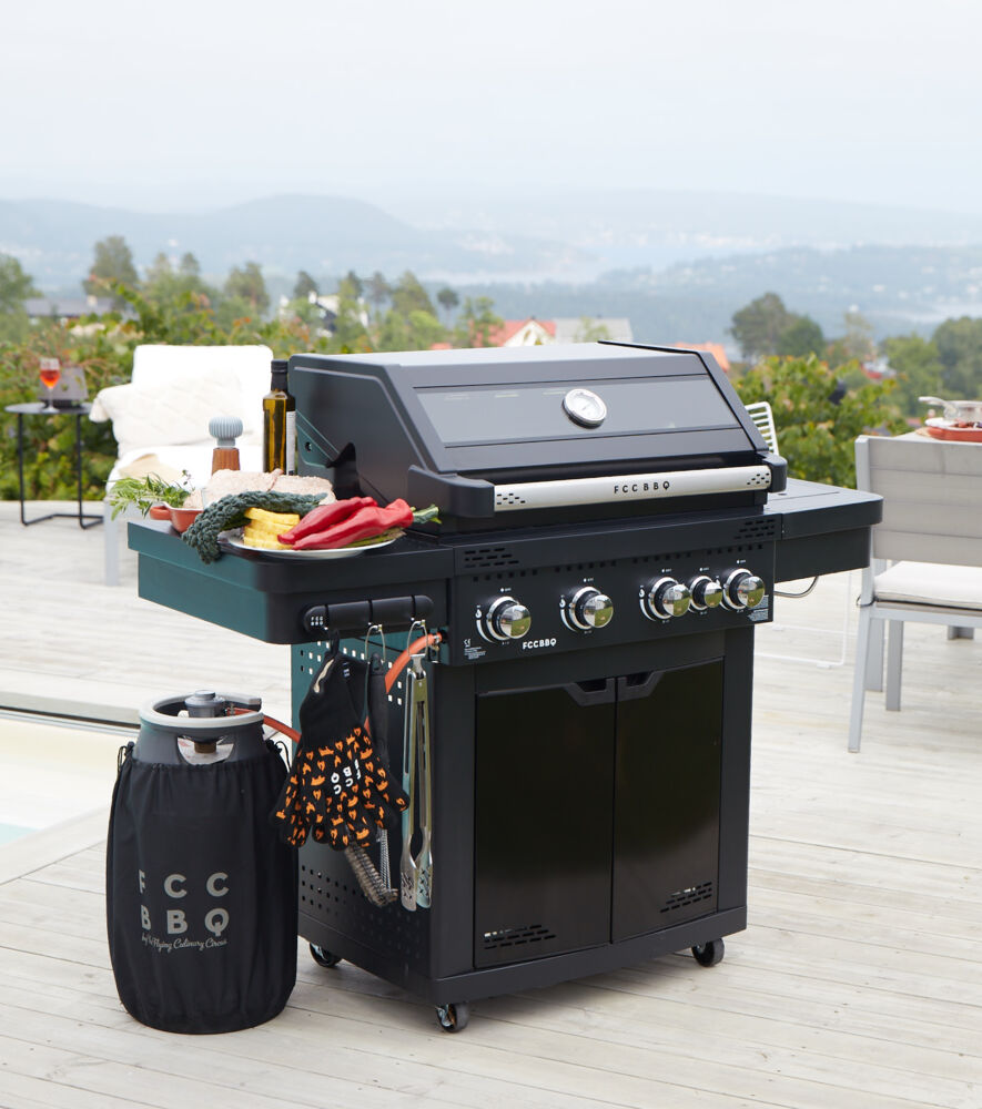 FCC BBQ Perfection 4.1 Black Limited Edition gassgrill