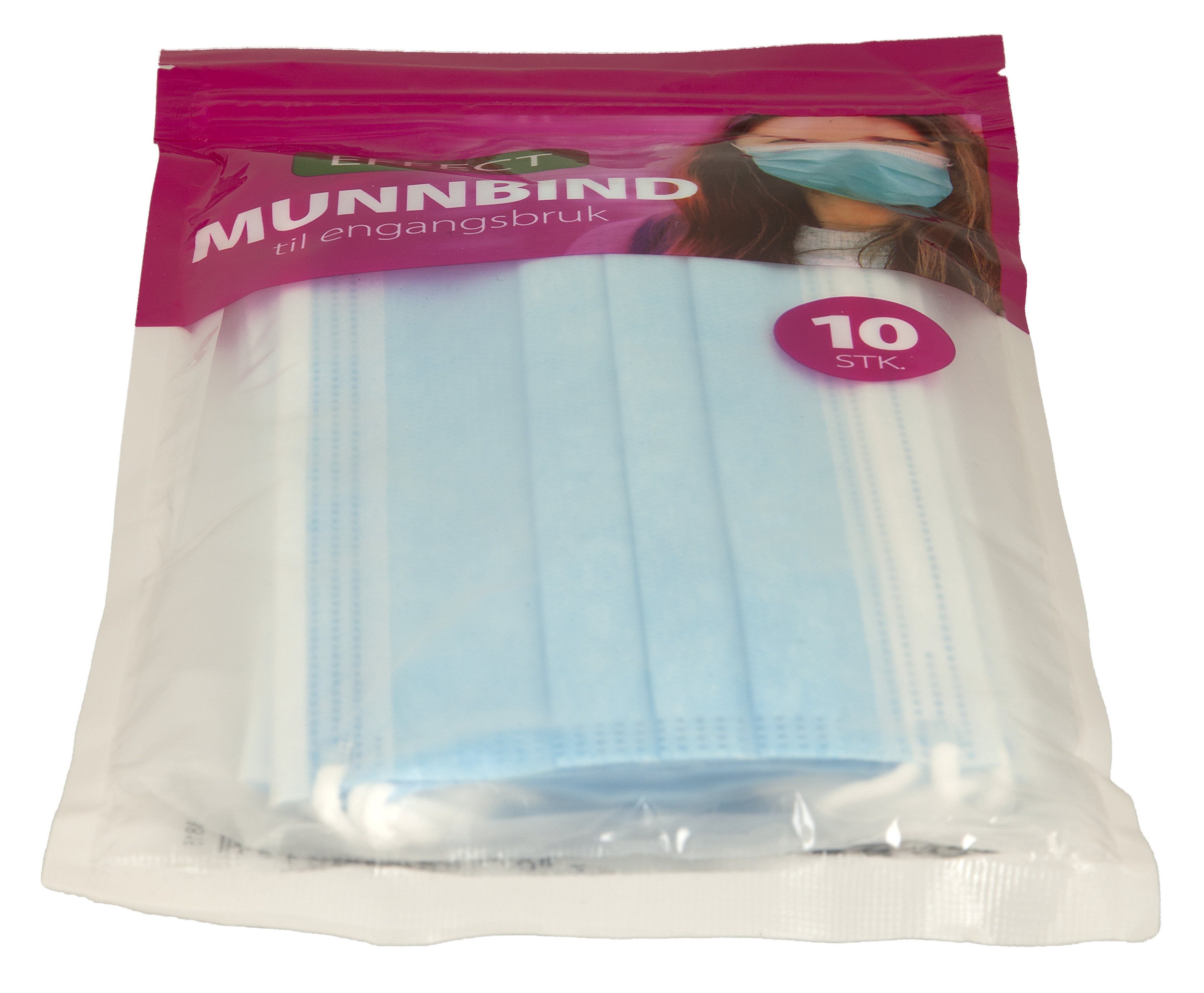 Produkt miniatyrebild Effect Munnbind 3 lags 10stk