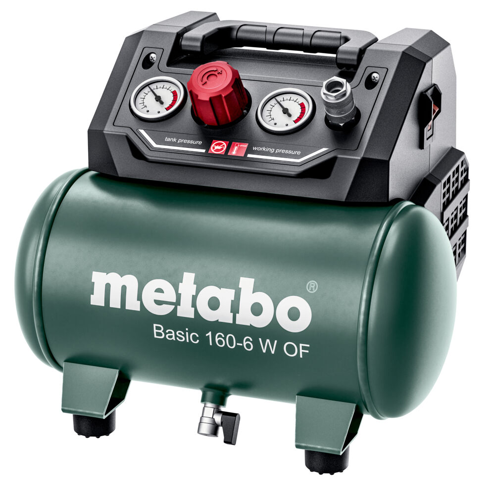 Basic 160-6 W OF - Luftkompressor - 0,9 kW - oljefri - 160 l/min - 6 liter