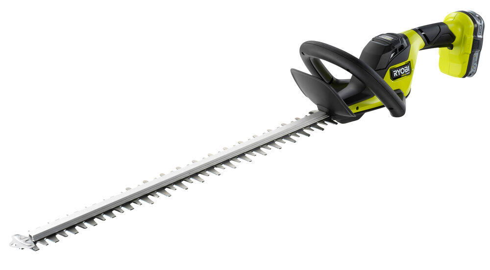 Ryobi RY18HTX60A-0 hekksaks Umåtelig kraftig 18V hekksaks med børsteløs motor. Hele 60 cm sverd og grenkapasitet på 26 cm(!)