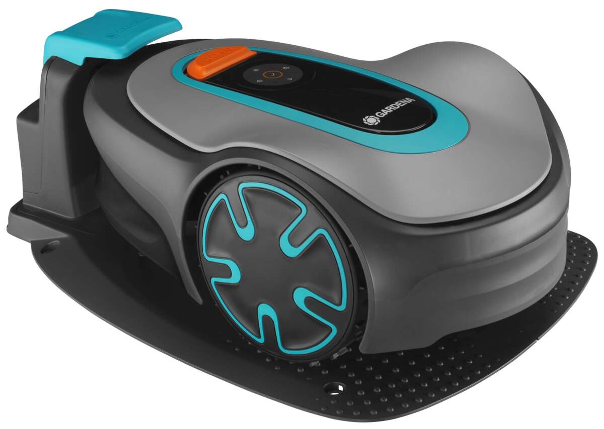 Gardena Sileno minimo 600 robotklipper Denne robotgressklipperen er perfekt til hager opptil 600 m², og den er stillegående, allsidig og smart. Denne håndterer opptil 25 % stigning i terrenget.