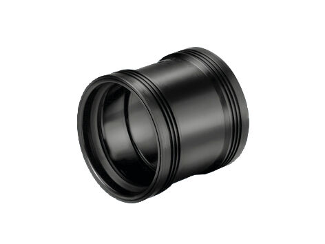 Wafix 75 mm sort PP løpemuffe