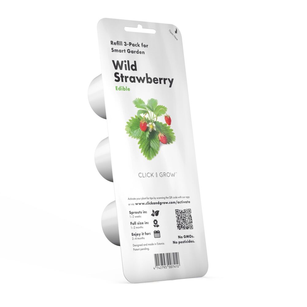 Produkt miniatyrebild Click&Grow refill markjordbær