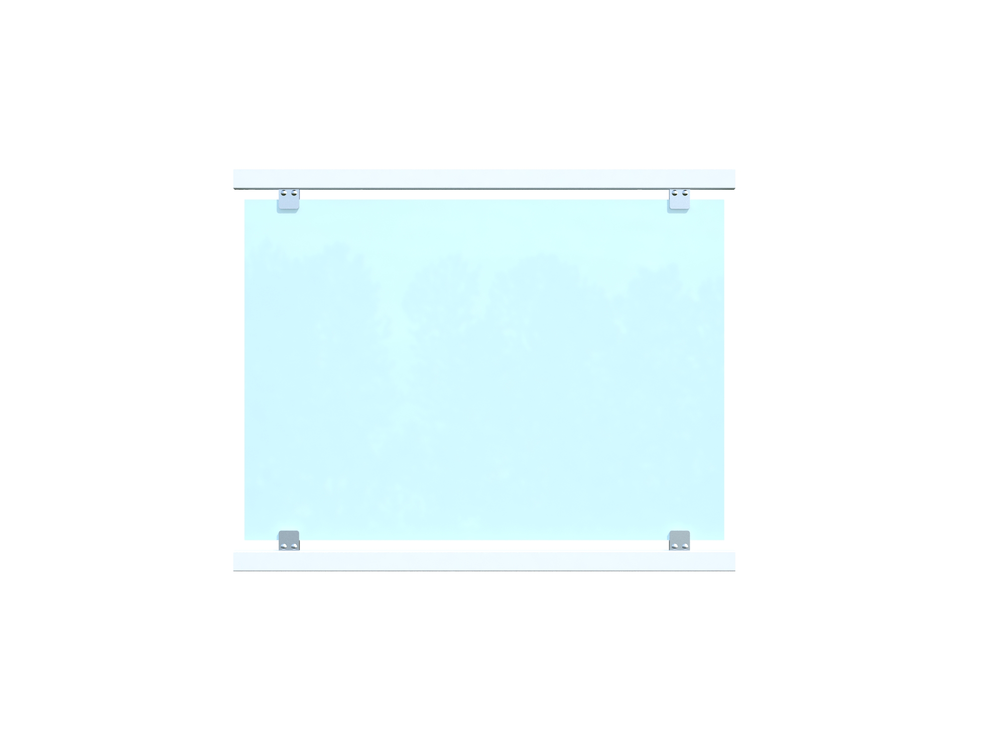 Produkt miniatyrebild Terrasserekkverk Siri 11 med glass