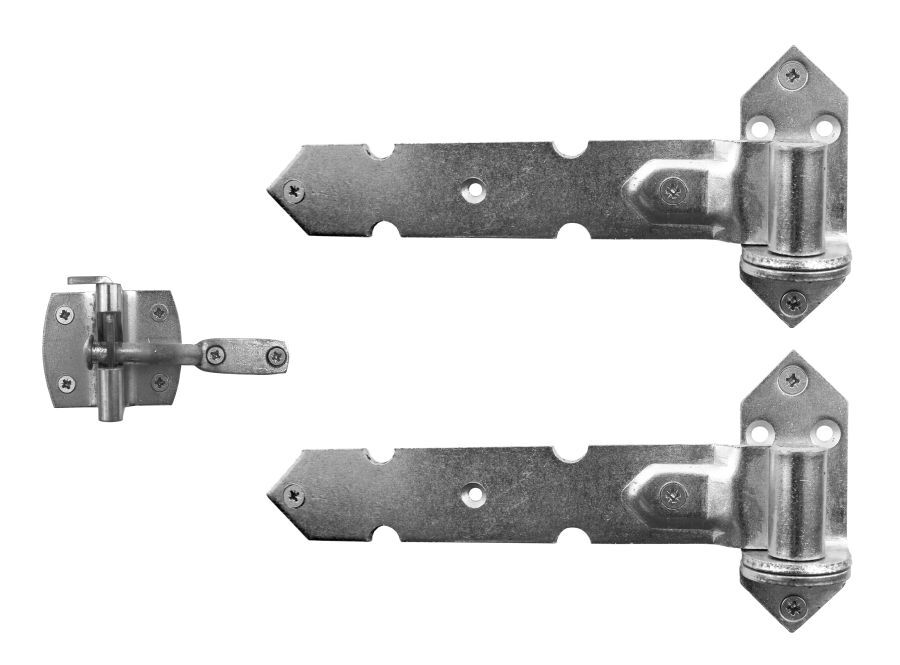 Produkt miniatyrebild Palmako hengsler og lås for port