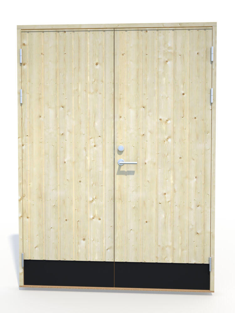 Palmako boddør dobbel 150x200 cm