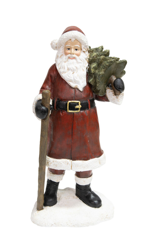Nisse med tre og stokk
