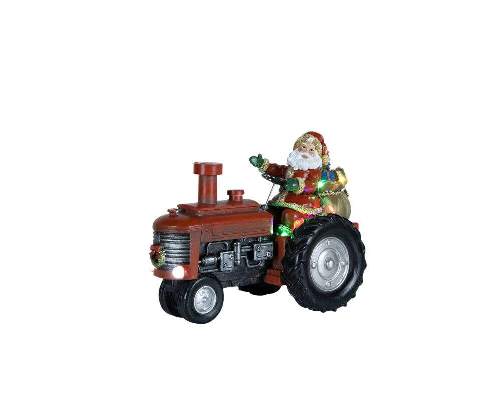 Produkt miniatyrebild Nisse på traktor med damp