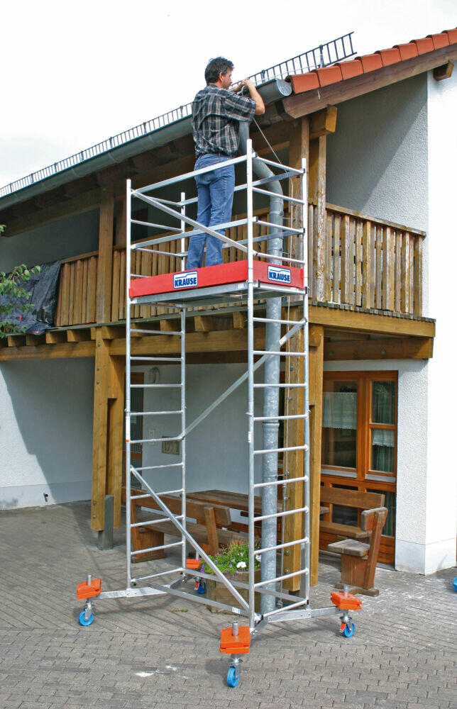 KRAUSE MONTO arbeidsstillas I. Utvidelse