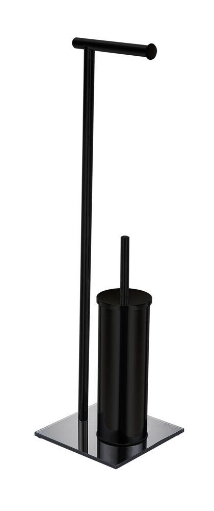 Duxa gulv toalettrullholder med børste