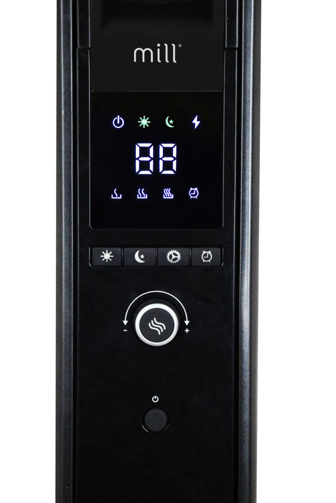 Produkt miniatyrebild Mill Gente Air oljeovn 1000W sort