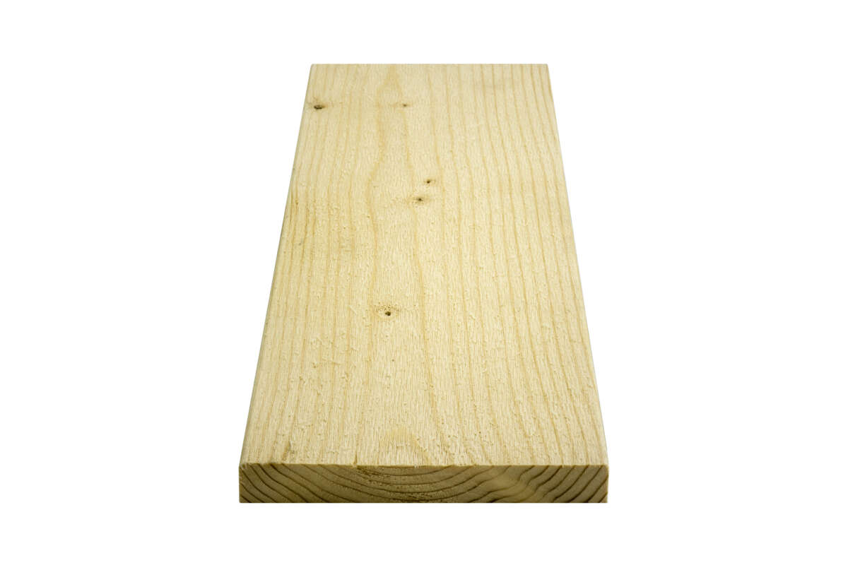 19X123 Rektangulær kledning gran