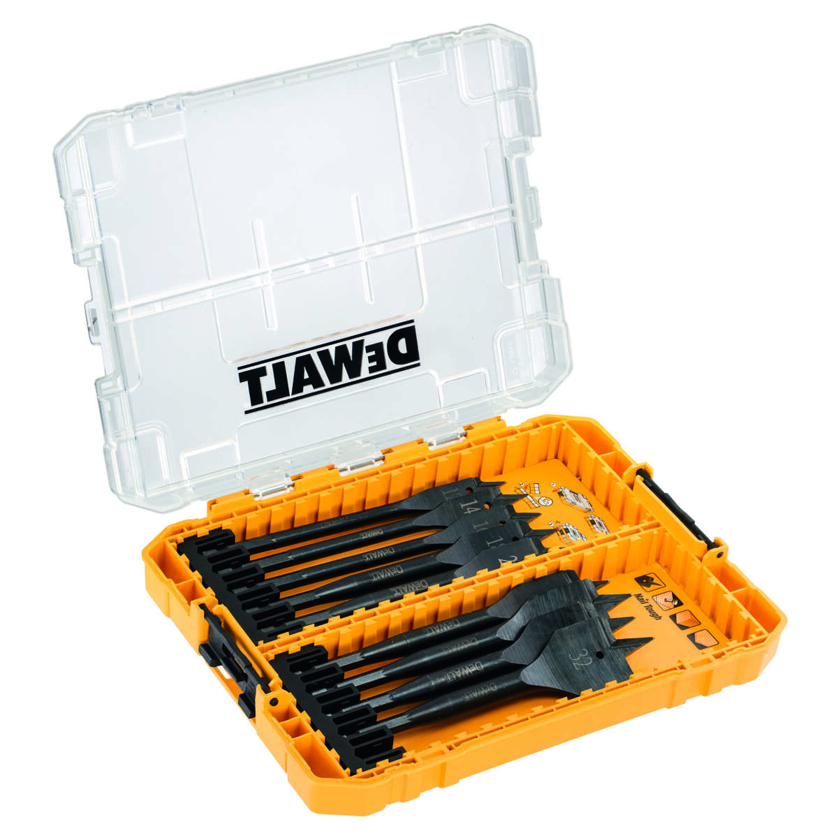DEWALT Trebor flat 9stk DT70751-QZ for slagdrill