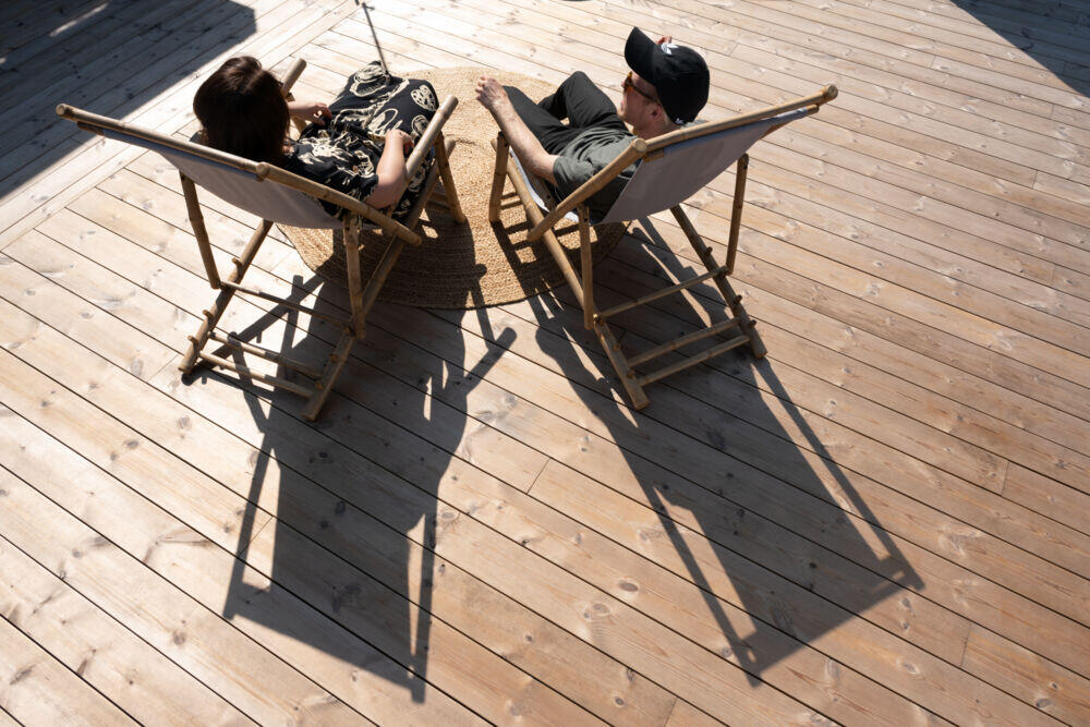 Produkt miniatyrebild 26x140 Termofuru terrassebord