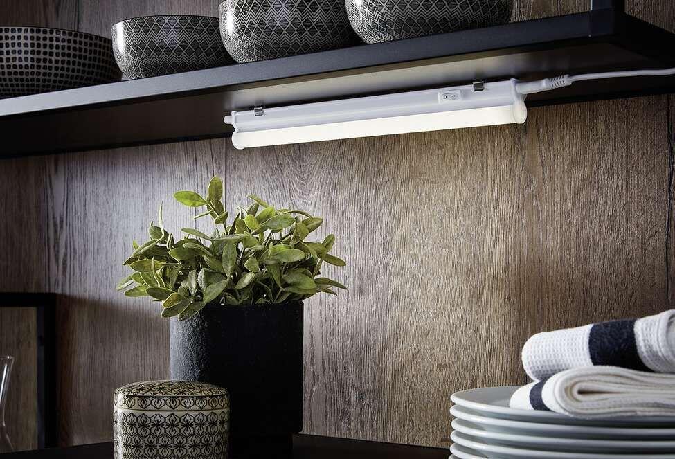 Produkt miniatyrebild Dundry lysarmatur hvit 3,2W LED 31CM