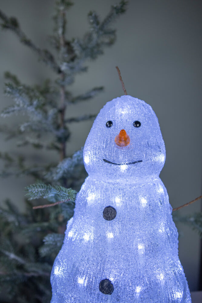 Produkt miniatyrebild Vinke akryl snømann