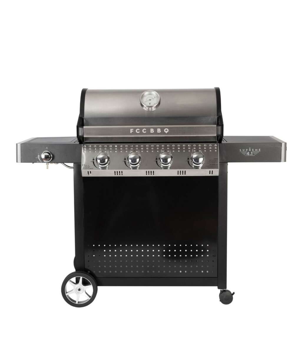 Supreme 4.1 gassgrill Gassgrill med stor kapasitet og stor grillflate. Grillrister i ekstra kraftig utførelse, inkludert MGS grillsystem.