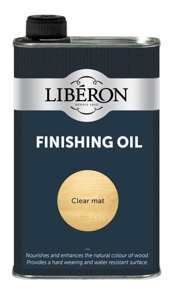 Produkt miniatyrebild Liberon finishing oil 0,5 liter