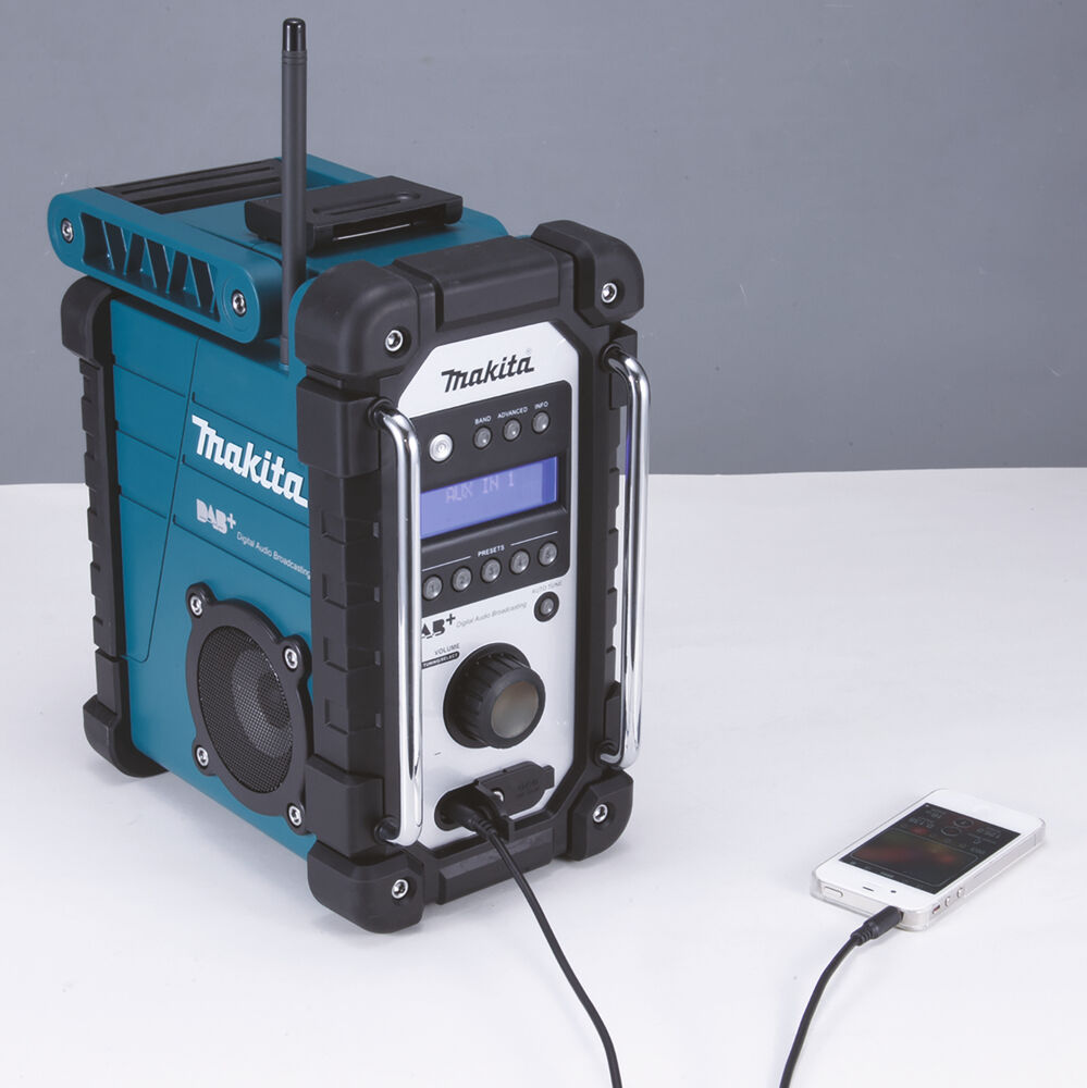 Produkt miniatyrebild Makita radio Dab+ 7,2-18V/AC DMR110