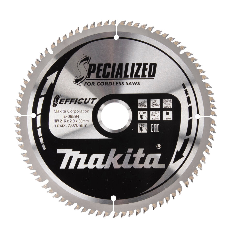 Makita E-08894 sirkelsagblad Efficut
