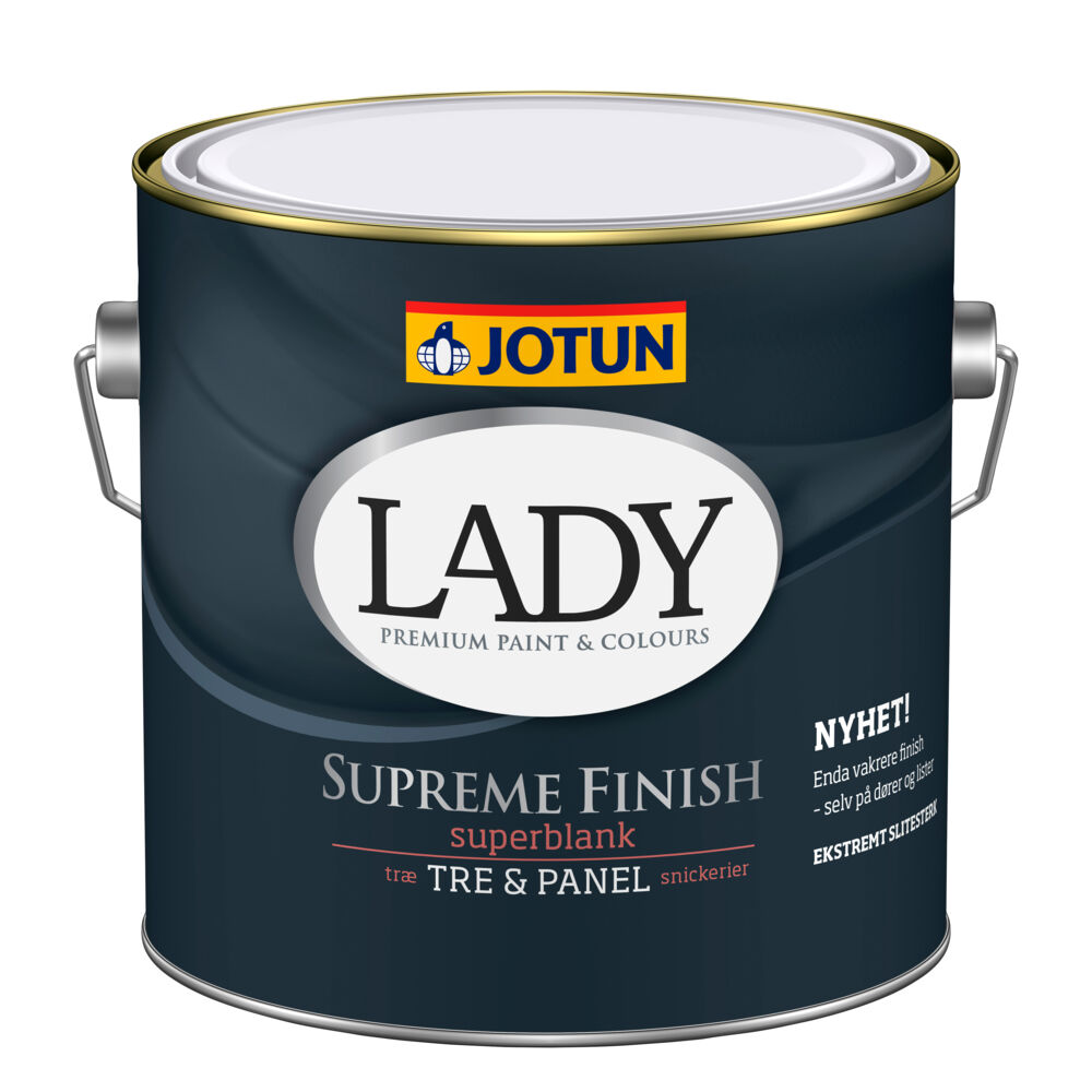 Jotun Lady Supreme Finish 80/helblank interiørmaling