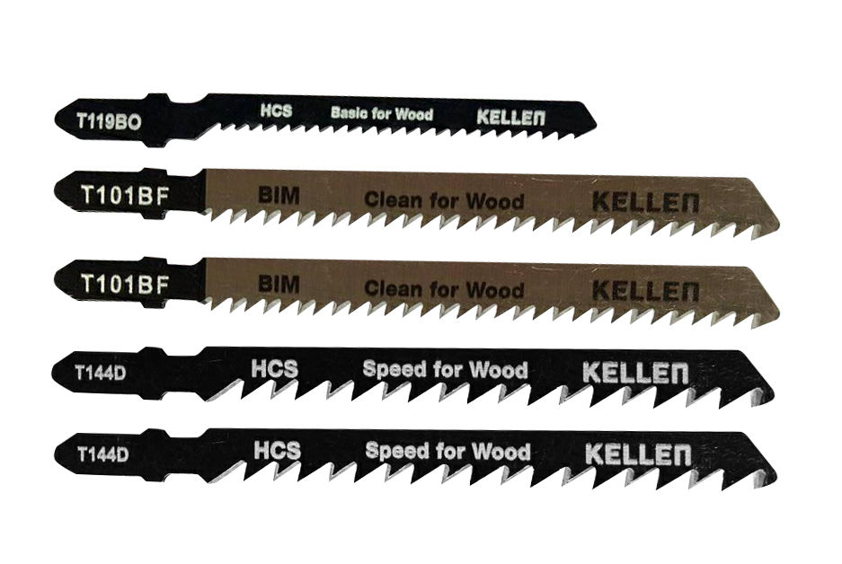 Produkt miniatyrebild Kellen stikksagblad tre