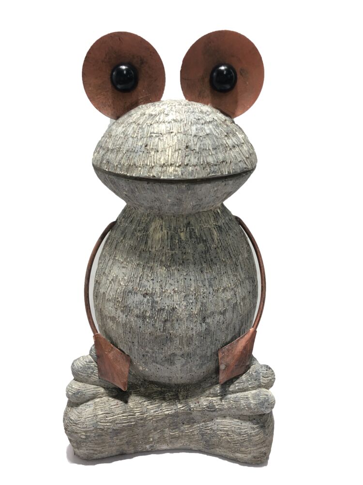 Frosk hagefigur