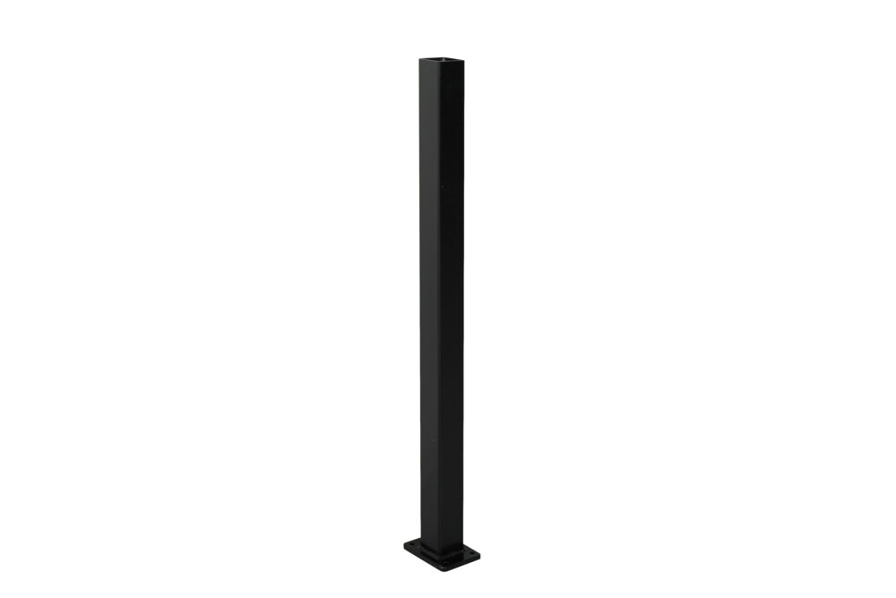 Aluminium stolpe m/hatt 92 cm