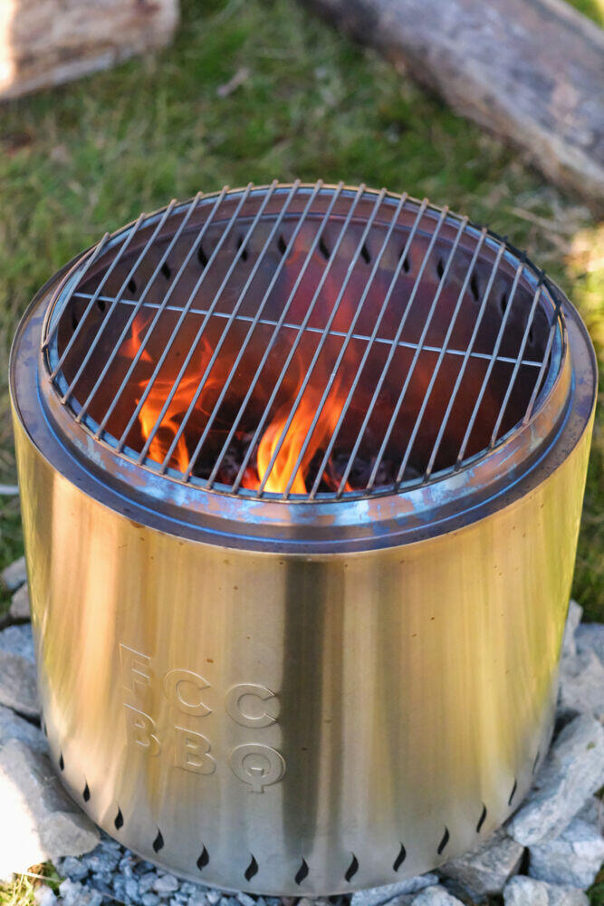 Volcano medium grillrist Utvid mulighene på din Volcano båltønne. Lag mat og nyt stemningen rundt bålet.