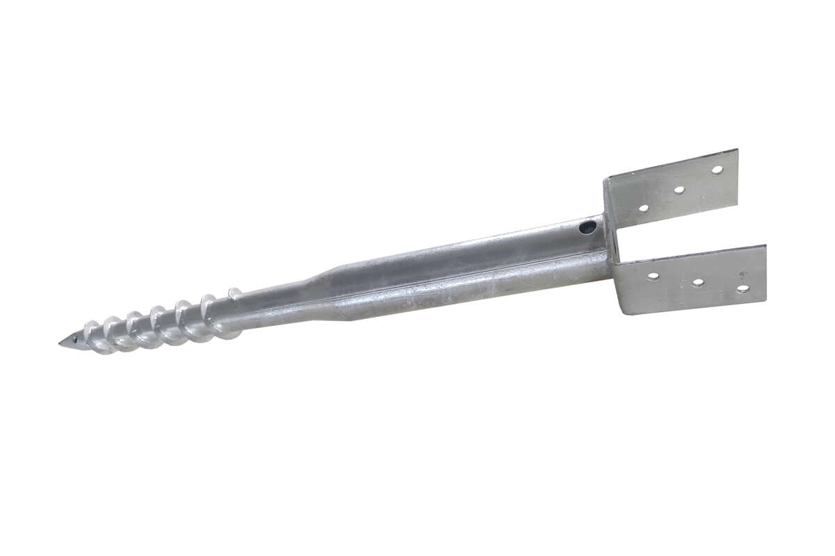 Jordskrue Krifon med Stolpefeste 90 mm