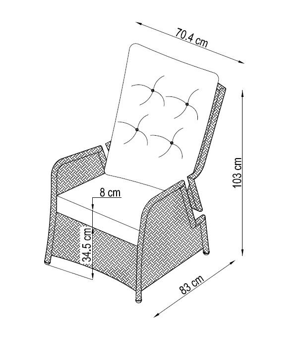 Produkt miniatyrebild Malmø stol