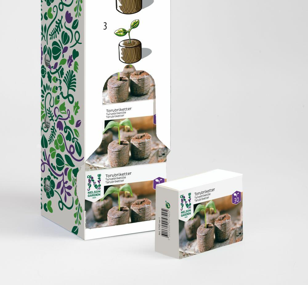 Torvbriketter 30 pk