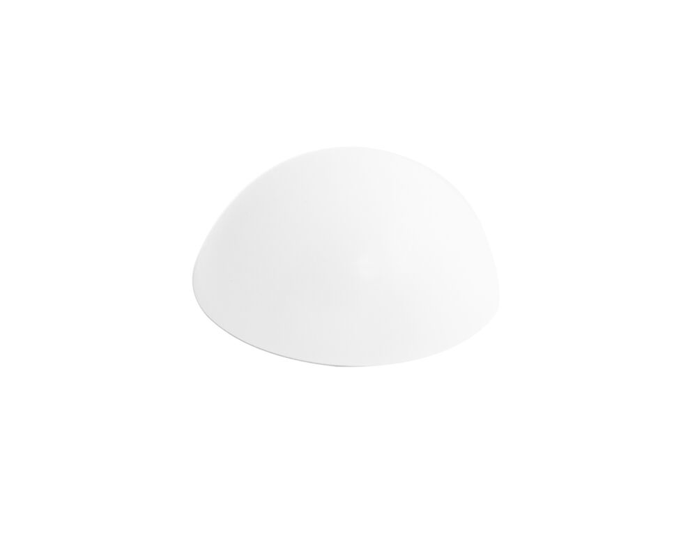 Habo 81 buffert Ø40x9,5 mm Dørstopper av hvit, selvheftende plast. Perfekt som beskyttelse for dørhåndtak på f.eks. gipsvegg, eller andre vegger man ikke ønsker å skru i.