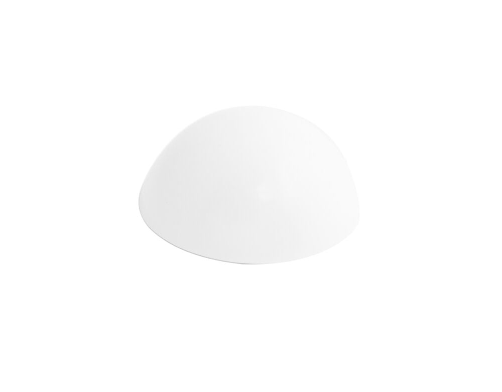 Habo 81 buffert Ø40x9,5 mm Dørstopper av hvit, selvheftende plast. Perfekt som beskyttelse for dørhåndtak på f.eks. gipsvegg, eller andre vegger man ikke ønsker å skru i.