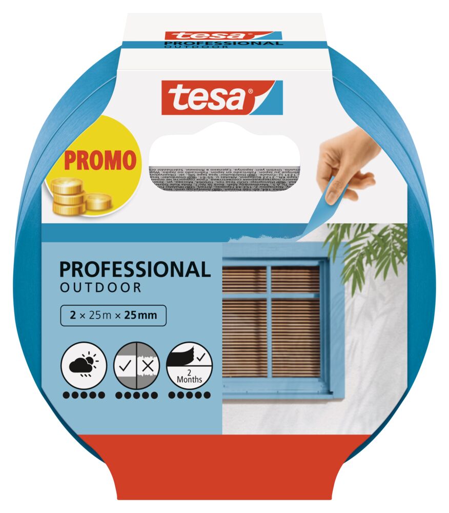 Produkt miniatyrebild Tesa Precision Outdoor maskeringstape