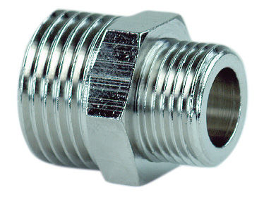 Produkt miniatyrebild Gelia metall-dobbelnippel R10 utv.gjenger
