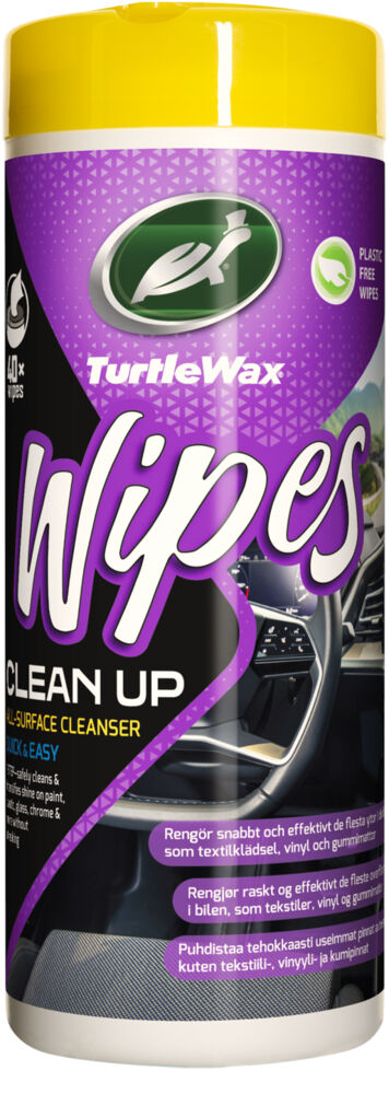 Produkt miniatyrebild Turtle Wax  clean-up wipes